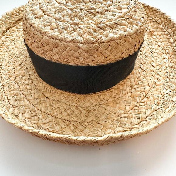 Helen Kaminski Australia 100% Raffia Classic 5 Hat Bow - Picture 4 of 11